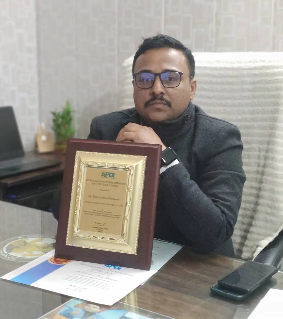 Dehradun intelligence receiving Awards