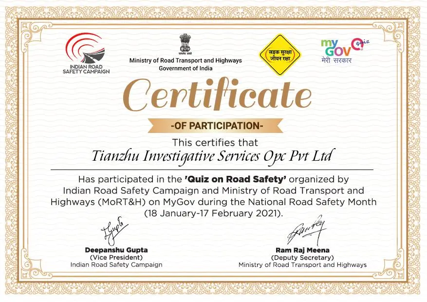 Pledge Certificate 14